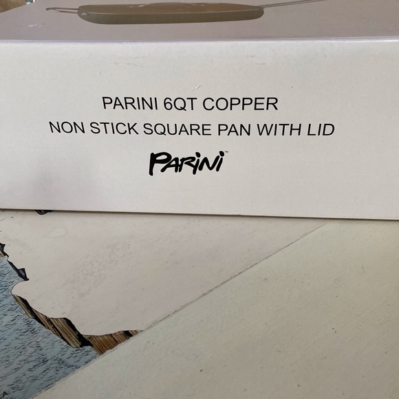 Parini 6qt. Square pan nonstick NEW - Picture 2 of 2